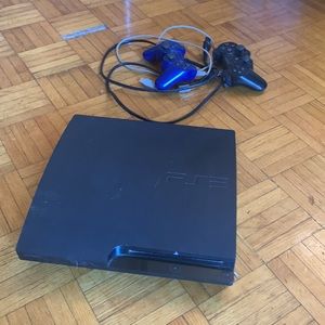 PS3 Console and 2 controlers